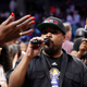 BIG3 co-founder Ice Cube announces the trophy presentation for the Triplets after they defeated the Killer 3s to win the BIG3 Championship at Staples Center on September 01, 2019, in Los Angeles, California.